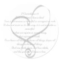 I Corinthians 13 Love/Wedding Sticker