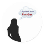 I daydream about Vampires stickers