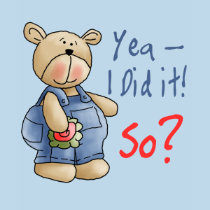 I did it t-shirts