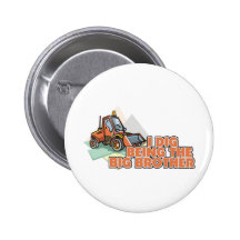 I Dig Being A Big Brother Pin