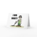 I Dig Booty Metel Detecting Guy cards
