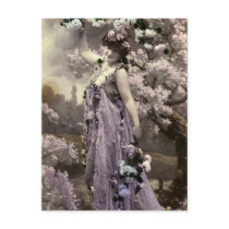 I Do Love Flowers Postcard