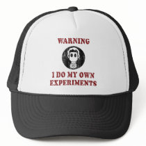 I Do My Own Experiments Vintage Grunge Trucker Hats