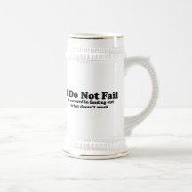 I Do Not Fail Coffee Mug