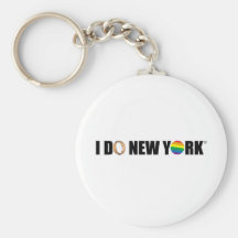 I DO NY ring Key Chains