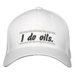 "I Do Oils" embroidered hat embroidered hats