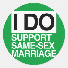 I DO SUPPORT SAME-SEX MARRIAGE