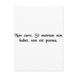 I don't care. If it doesn't rhyme, it's not a poem postcards