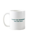I Don't Do Mornings Coffee Cup mugs