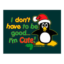I don't have to be good postcard