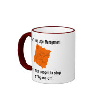 I don't need Anger Management (Red) Mugs