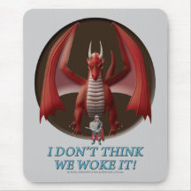 I Don't Think We Woke It! Mousemats