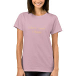 I don't "tone" I TRAIN t-shirts