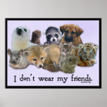 I DOn't Wear My Friends posters