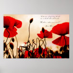 I Dream of a World Without War Poster Print