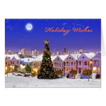 I Dream of White Frisco Greeting Card