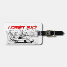 I Drift RX7 Luggage Tags