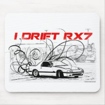 I Drift RX7 Mousepad