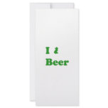 I Dublin Beer rack cards