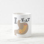 I EAT MEAT COFFEE MUGS