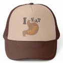 I EAT MEAT hats