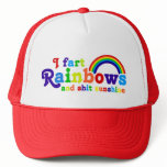 I Fart Rainbows and Shit Sunshine Grobe hats