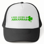 I feel lucky in Arkansas Mesh Hat