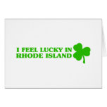 I feel lucky in Rhode Island Cards