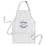 i Fence Epee (french grip) BLUE Aprons