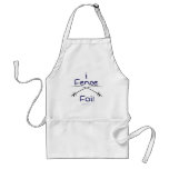 i Fence Foil (pistol grip) BLUE Apron
