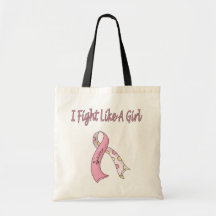 I FIGHT like a girl Breast Cancer Bag