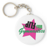 I Flip for Gymnastics keychains