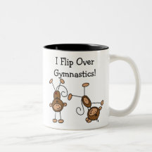 I Flip Over Gymnastics Coffee Mugs