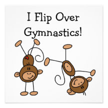 I Flip Over Gymnastics Invites