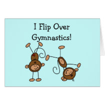 I Flip Over Gymnastics Tshirts and Gifts Cards