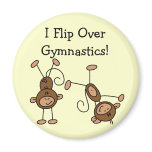 I Flip Over Gymnastics Tshirts and Gifts magnets