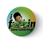 I f'n love colouring! buttons
