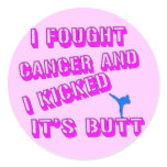I Fought Cancer stickers