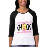 I Fought Like A Chick Breast Cancer Survivor t-shirts