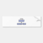 I Get High On Cracking Cases Bumper Sticker