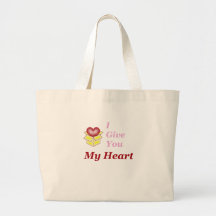 I Give You My Heart - Pink Bag