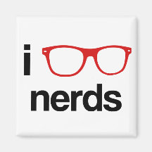 i :glasses: nerds refrigerator magnets