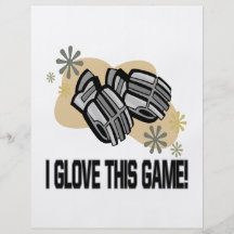 I Glove This Game Full Color Flyer