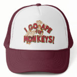 I Go Ape for Monkeys Hat