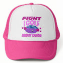 I Golf > Fight Breast Cancer hats