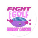 I Golf > Fight Breast Cancer stickers