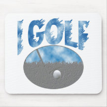 I Golf Mousemat