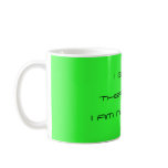 I GOLF....thereforeI AM NOT HERE Mugs