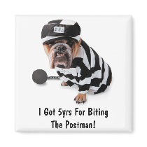 I Got 5yrs For Biting The Postman! - Magnet