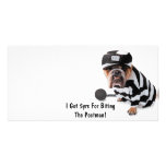 I Got 5yrs For Biting The Postman! - Photo Card photo cards
